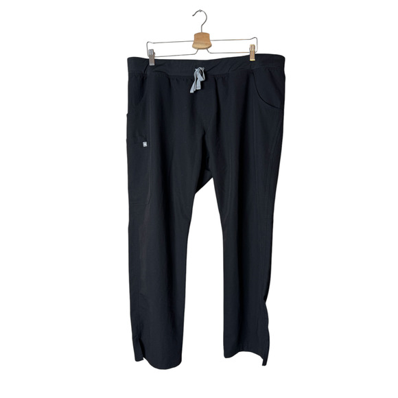 Figs Pants - FIGS Women's 2XL XXL Kade Cargo Scrub Pants in Black